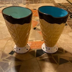 Pier 1 Imports Waffle Cone Sundae Cups